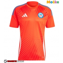 Moške Nogometnih dresov Čile Domači Copa America 2024 Kratki rokavi